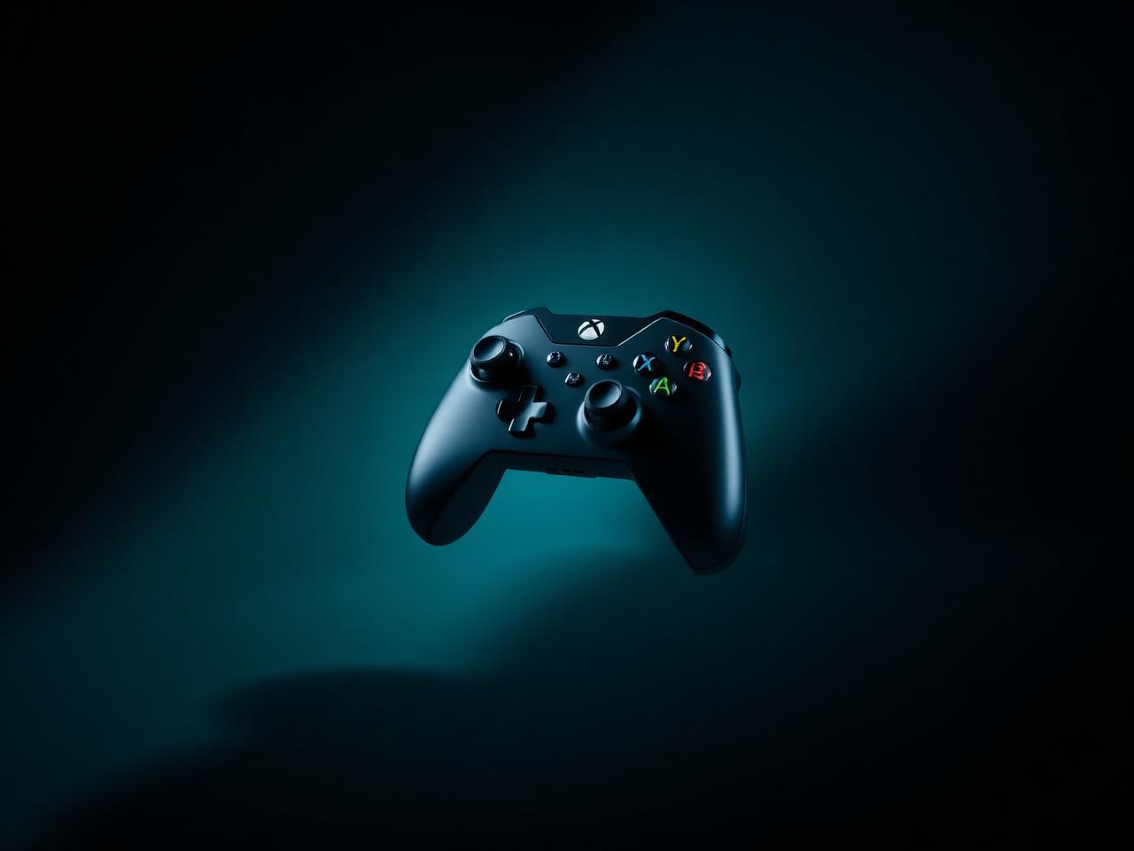 Mando de videojuegos en estudio